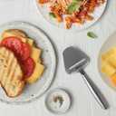 Boska Stainless Steel Cheese Slicer - Copenhagen For All Types of Cheese - Multi-Functional Cheese Slicer - Handheld Slicer - Silver Non-Stick - Dishwasher Safe - For Kitchen Cooking