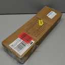 IBUYKE Industrial Pipe Clothes Rack, 37 Inch Wall Mounted Clothing Rack, Space-Saving Hanging Closet Rod, Heavy Duty Multi-Purpose Garment Rack for Closet and Laundry Room, White TYJ001W