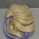 Long Wavy Gold and Blue Wigs for Halloween Party Accessories Costume Dress-up Cosplay Wig