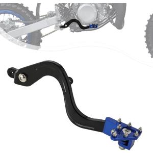 Dirt Bike Rear Brake Foot Pedal for YZ85,CNC Motorcycle Foldable Brake Lever for YZ 85 2002-2025 Blue
