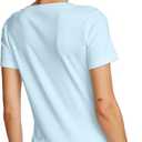 Eddie Bauer Women's Fashion-t-Shirts (Blue, S)