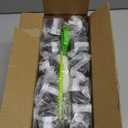 Plastic Juice Bottles with Caps 10pcs 12oz, Reusable Juice Containers with Tamper Proof Lids Black, Clear Bottles for Juicing, Milk, Smoothie Bottle, Drinking with 10Pcs Labels & Bottle Brush