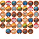 Two Rivers Coffee Decaf Flavored Coffee Pods Compatible with Keurig K Cup Brewers, Assorted Variety Pack Decaffienated Flavored Coffee, 40 Count (EXP 12/01/26)