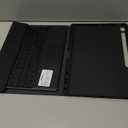 for Galaxy Tab S11 11 inch Case with Keyboard - 7 Color Backlits Detachable Wireless Touchpad Folio Tablet Cover - Galaxy Tab S11 11" 2025 Samsung Keyboard Case with S Pen Holder Black