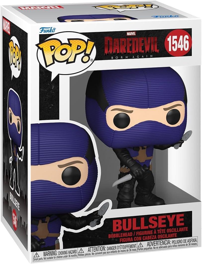Funko POP! Marvel: Daredevil Born Again - Bullseye
Official Superheroes Merch - Collectable Vinyl Figurine for Shelf Display - Birthday Gift Idea for Fans and Collectors