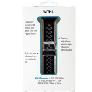 With It Sport Silicone Band for 42 & 44 mm Apple Watch