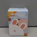 MONJITA 35 pcs Mini 3D Printed Animal Figurines, Flexible Articulated Fidget Wigglitz Toys, Cute Desk Decor, Party Favors, Goodie Bag Stuffers, Gifts for Kids Students Carnival Prizes Rewards (35pcs)