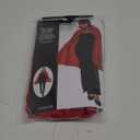 Red Mid Length Cape (Adult Size) Costume Accessory - Perfect for Cosplay, Parties, and Halloween Events (Pack of 1)