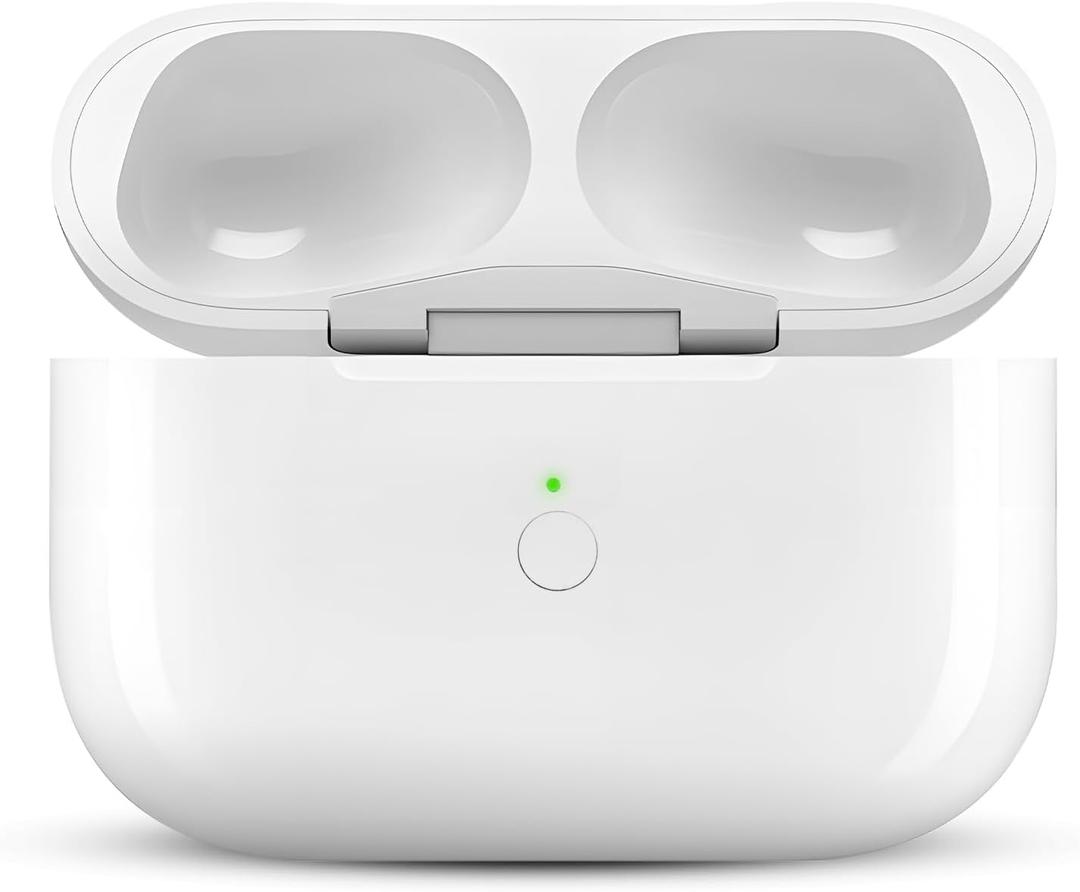 Compatible for AirPods Pro Charging Case Replacement AirPod Pro 1st 2nd Generation Charger Case with Wireless Charging Bluetooth Pairing Sync Button Type-C Charging Port (No Earbuds)