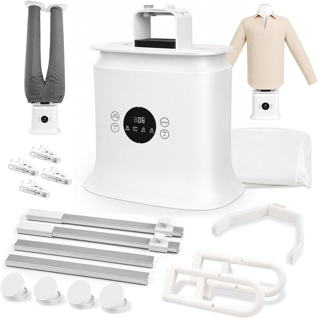 Automatic Ironing Machine, Portable Hands-Free Self Dryer