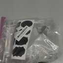 Uxcell 4Pcs Travel Bottles with Screw Cap, 3oz Empty Cosmetic Container Refillable Plastic Bottles for Essentials Oils Shampoo Lotions Cream, Clear