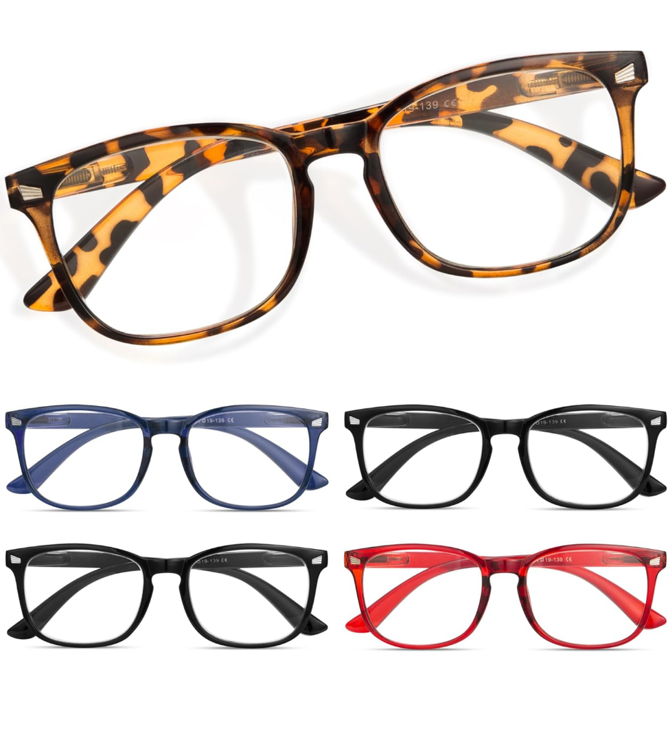CCVOO Reading Glasses for Women/Men, Eyeglasses, Blue Light Readers for Women/Men, Computer Eye Glasses, Cheaters, +2.25