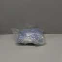 Blue Wig for Women Light Blue Short Bob Wigs with Bangs 14 Inch Loose Wavy Wig Synthetic Blue Purple Highlight Wigs Curly Cosplay Wig Shoulder Length Colorful Wigs for Girl Daily Party Costume Wigs