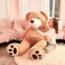 IKASA Giant Teddy Bear Plush Toy Stuffed Animals(Brown,78 inches)