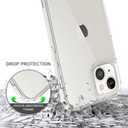 for iPhone 13 Mini Pro Max Case Soft Silicone Clear Back Hard Cover Case for iPhone 13 Mini iphone13 pro max,Black,for Iphone13 Pro Max