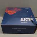 Bedsure Heated Blanket Throw Blanket - Fast Heating Electric Blanket, Soft Flannel Heated Throw with 4 Time Settings, 6 Heating Settings, Warm Gifts for Grandma & Grandpa & Seniors (50x60, Grey)