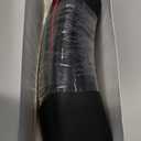 Ouzorp Car Steering Wheel Cover, Microfiber Leather Steering Wheel Covers with Anti-Slip Lining, Universal 14.5-15 inchs Black with Red line