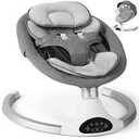 Baby Swing For Infants , Baby Auto Swing, Gray, Maximum weight is 9kg/19.8lbs
