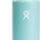 Hydro Flask Water Bottle - Insulated Stainless Steel - Wide Mouth Chug Lid, Non Spill, Leakproof in 40 Oz Dew