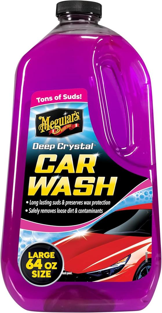 Meguiar's Deep Crystal Car Wash - 64 OZ.