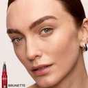 L'Oreal Paris Faux Brow, Hair-Like, Filling Eyebrow Pen with Double-Brush Tip, Fast & Precise Eyebrow Makeup, Brunette, 0.03 Fl Oz