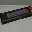 Redragon Mechanical Gaming Keyboard Wired, 11 Programmable Backlit Modes, Hot-Swappable Red Switch, Anti-Ghosting, Double-Shot PBT Keycaps, Light Up Keyboard for PC Mac (RGB LED)