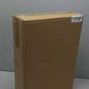 SOUJOY Small Foot Stool, Footrest Ottoman Under Desk, Sofa Tea Seat Stool with Wood Legs and Padded, Rectangular Change Shoes Bench Seat for Living Room Bedroom Entryway Office