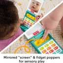 Fisher-Price Baby Toy Flip Phone Laugh & Learn Musical Learning Activity for Toddler Pretend Play Infants Ages 6+ Months
