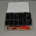 GOOACC 240PCS Bumper Retainer Clips Car Plastic Rivets Fasteners Push Retainer Kit 12 Popular Sizes Auto Push Pin Rivets Set -Door Trim Panel Fender Clips for GM Ford Toyota Honda Chrysler