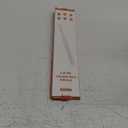 U-Taste Cake Icing Spatulas Set: Straight Decorating Frosting Knife with 6", 8", 10" Thinner Stainless Steel Blade, Flexible Smoothing Spreading Tools with Comfortable PP Handle for Cream (Aqua Sky)