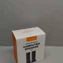 Nylavee Computer Speakers for Desktop PC, Immersive Sound with RGB Lights, USB/USB-C Powered & 3.5mm AUX-in Plug-and-Play Speakers for Monitor & Laptop