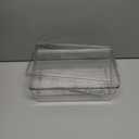 ClearSpace Pantry Organization and Storage Bins with Removable Dividers & Lids  Perfect Pantry Organizers or Kitchen Organization  Refrigerator Organizer Bins, Cabinet Organizers, 4 Pack (10" x 6" x 3" - 4 Pack)