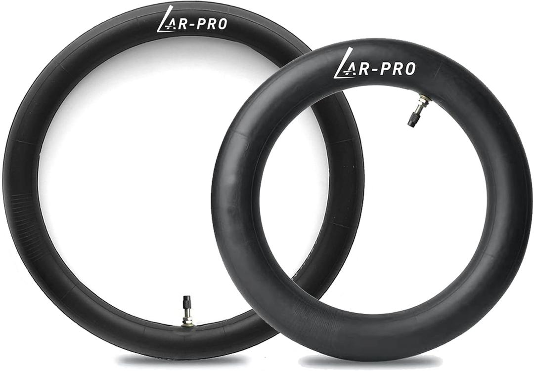 (Pack of 2) 2.75-17 (70/100-17) Front and 3.00-14 (90/100-14) Rear Inner Tube for Dirt Bike Tires - Compatible with Honda Trail, Baja Motorsports, 110cc, 125cc, and 140cc Off-Road Bikes and More