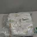 ChrisDowa 100% Blackout Floral Curtains 84 Inches Long 2 Panels for Bedroom Living Room Sage Green Flower Patterned Room Darkening Thermal Insulated Soundproof Grommet Window Treatments Drapes,52X84