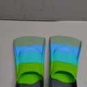 Gintenco Swim Fins, Kids Swim Training Fins for Lap Swimming, Travel Size Flippers with Mesh Bag, Silicone Swimming Fins for Kids Teens Adults Women Men (S(KIDS 2-3/ US Women 3-5), CH03)