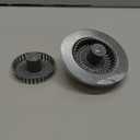 Kitchen Sink Drain Strainer, 3 in 1 Pop Up Kitchen Sink Stopper, with an Extra Basket Strainer, Universal for US Standard 3-1/2 Inch, Chrome Silver