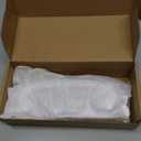 LWZH White Patio Sliding Glass Door Handle Set - Reversible Design Sliding Door Handle Fits 1-3/8" to 2-1/4" Thick Doors, 3-15/16" Hole Centers, 45 Keyway