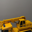 Toys Flatbed Truck with Excavator Tractor – 1:12 Scale Large Push & Go Construction Toy for Kids – Friction-Powered Vehicle with Lights & Sounds for Boys & Girls Ages 3-5