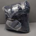 CozyLux Queen Comforter Set Navy Blue, 7 Pieces Bed in a Bag, Blue Comforter Queen Size, All Season Bedding Sets with Stitch Quilted Comforter, Flat Sheet, Fitted Sheet, Pillowcases