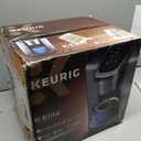 Keurig K-Elite Single Serve K-Cup Pod Coffee Maker, with Strength and Temperature Control, Iced Coffee Capability, 8 to 12oz Brew Size, Programmable, Brushed Silver