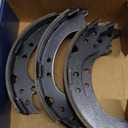 BOSCH BS587 Blue Drum Brake Shoe Set - Compatible With Select Toyota Camry, RAV4, Solara; REAR