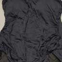 Eomenie One Piece Swimsuit for Women Tummy Control Ruched Bathing Suit Push Up Slimming Swim Suit Double Straps Swimwear Black Size XL