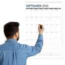 GuassLee Extra Large Wall Calendar 2025-26, 20"x 30" Gaint Vertical Wall Calendar 2026, Sep. 2025 to Mar. 2027, 19-Month Hanging Paper Planner Wall with Julian Date for Office Home
