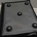 Outdoor Heated Cat House in Winter,Extremely Insulated & Weatherproof,Feral Cat Shelter with Waterproof Eaves & Escape Door for Outside Stray Barn Cat(Dark Grey,16.9"x12.6"x13.4")