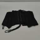 Scarlet Darkness Corset Belts for Women Lace-up Tied Waspie Waist Belt Renaissance Corset, Extra Large 