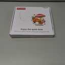 Afcancihe 4 Embroidery Kits, Cross Stitch Starter Kit for Beginners, Adult Needle Felting Tool, Comes with Printed Fabric, Embroidery Needle, Instructional Video, Craft Gift (Bringing Spring)