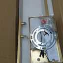 Modern LED Vanity Lights Set of 2, Gold Wall Sconce with Remote Control Dimmable Indoor Wall Light Bedside Remote Sconce for Bedroom Bathroom Living Dining Room (27.6inch 2 Pack)