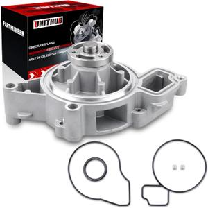 Engine Water Pump Automotive w/Gasket 12630084 130-7350 Compatible for Chevry Impala Malibu Equinox Alfa 2000-2017