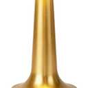 JHPGEOE Cordless Metal Desk Lamp, Touch Sensor Control LED Table Lamp,3 Color Stepless Dimmable Battery Powered Lamp for Living Room, Dorm, Home Office (Gold)
