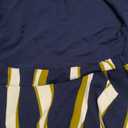 Mokayee Womens Summer V Neck Ruffle Short Sleeve Fit and Flare Knee Length Church Wedding Guest Dresses with Pockets (Small)